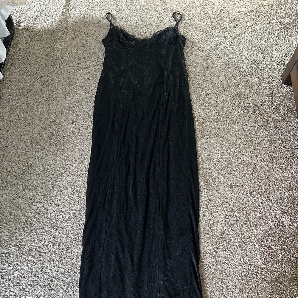 Fashion Nova Black Maxi Dress